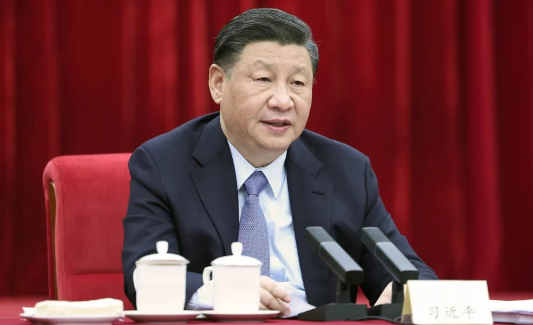习近平在看望参加政协会议的民建工商联界委员时强调 正确引导民营经济健康发展高质量发展 王沪宁蔡奇丁...